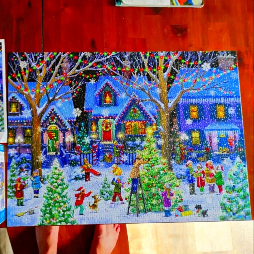 "Christmas Cheer" 1000 piece puzzle